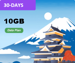 Japan 30 Days 10GB Data Package